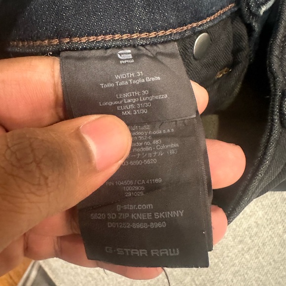 G Star 5620 Skinny jeans size 31 - Picture 4 of 4
